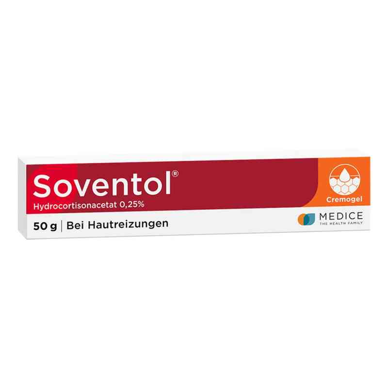 Soventol Hydrocortisonacetat 0,25% Creme 50 g od MEDICE Arzneimittel Pütter GmbH& PZN 10714396