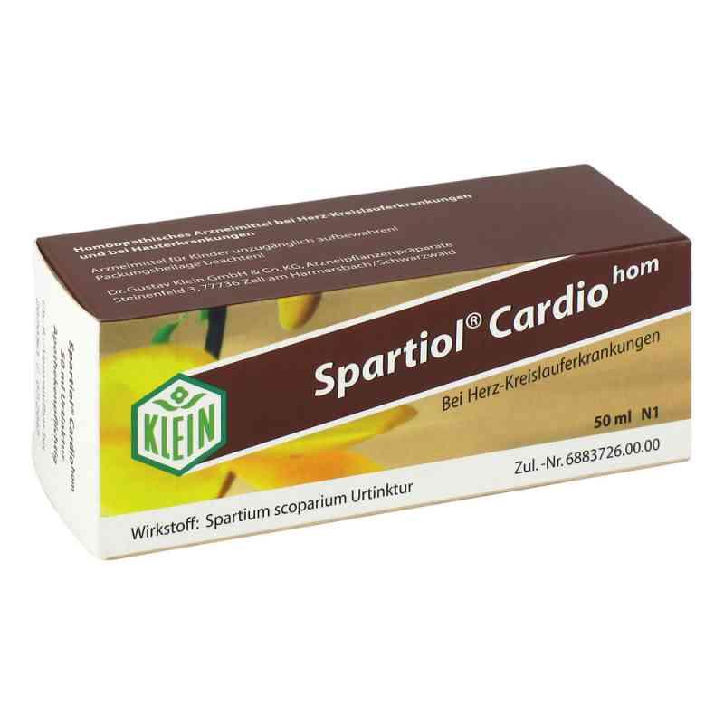 Spartiol Cardiohom krople 50 ml od Dr. Gustav Klein GmbH & Co. KG PZN 02292142