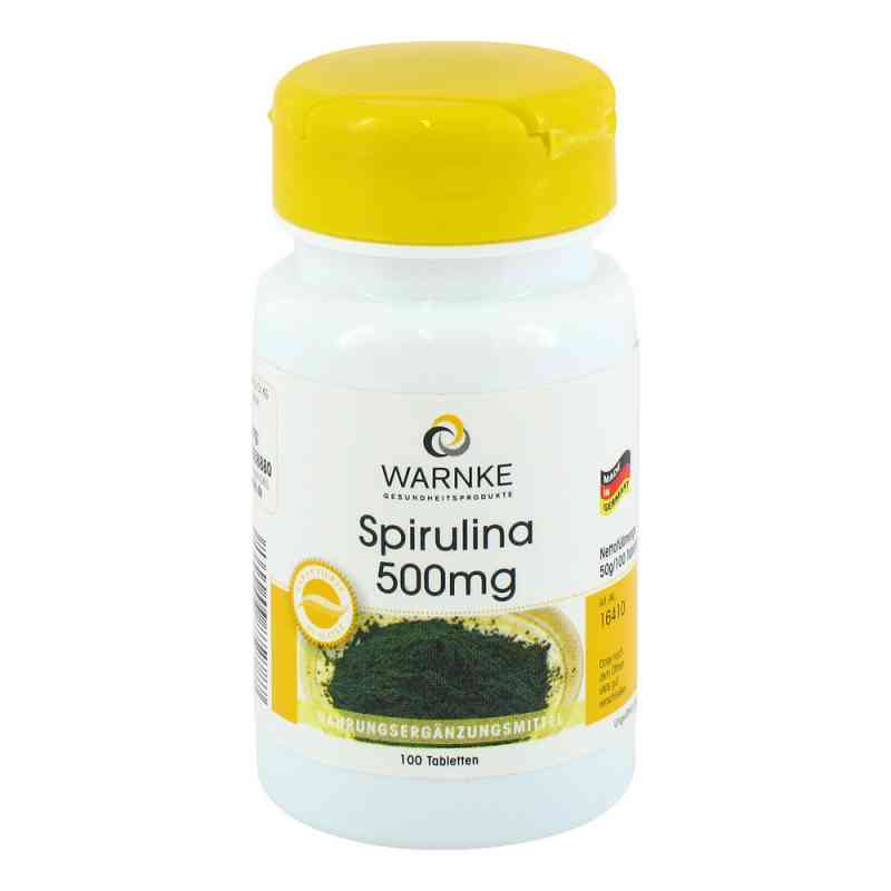 Spirulina 500 mg tabletki 100 szt. od Warnke Vitalstoffe GmbH PZN 04011733