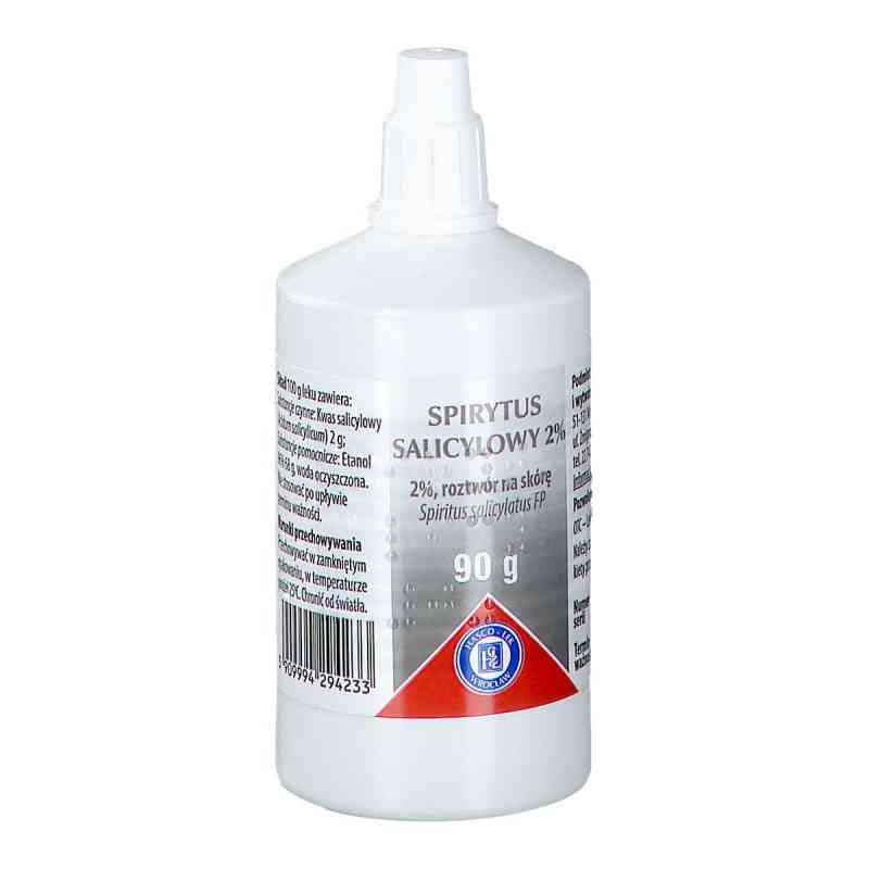 Spirytus salicylowy 2% 90 g od PRZEDSIĘBIORSTWO PRODUKCJI FARMACEUTYCZNEJ HASCO-L PZN 08301668