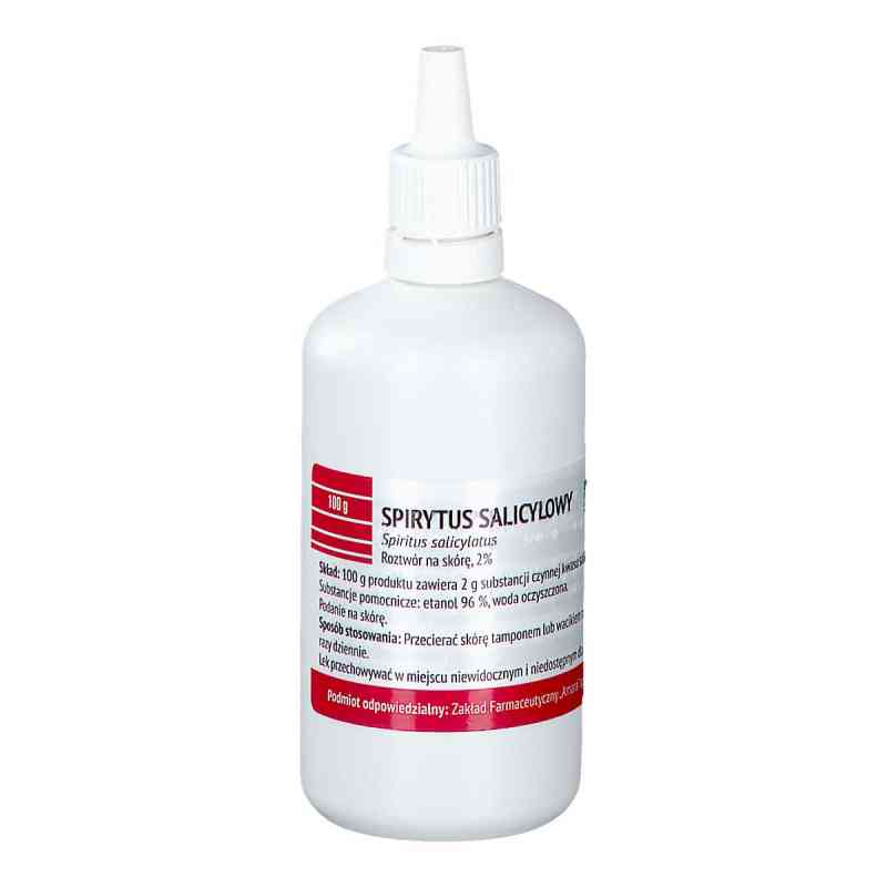 Spirytus salicylowy roztwór 2%  100 g od ZAKŁAD FARMACEUTYCZNY AMARA SP. Z O.O. PZN 08301789