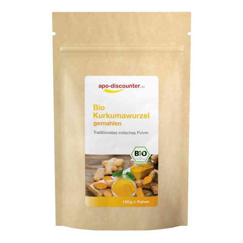 Sproszkowany korzeń kurkumy bio 150 g od apo.com Group GmbH PZN 16700432