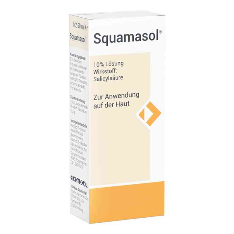 Squamasol roztwór 50 ml od Ichthyol-Gesellschaft Cordes Hermanni & Co. (GmbH  PZN 00646498