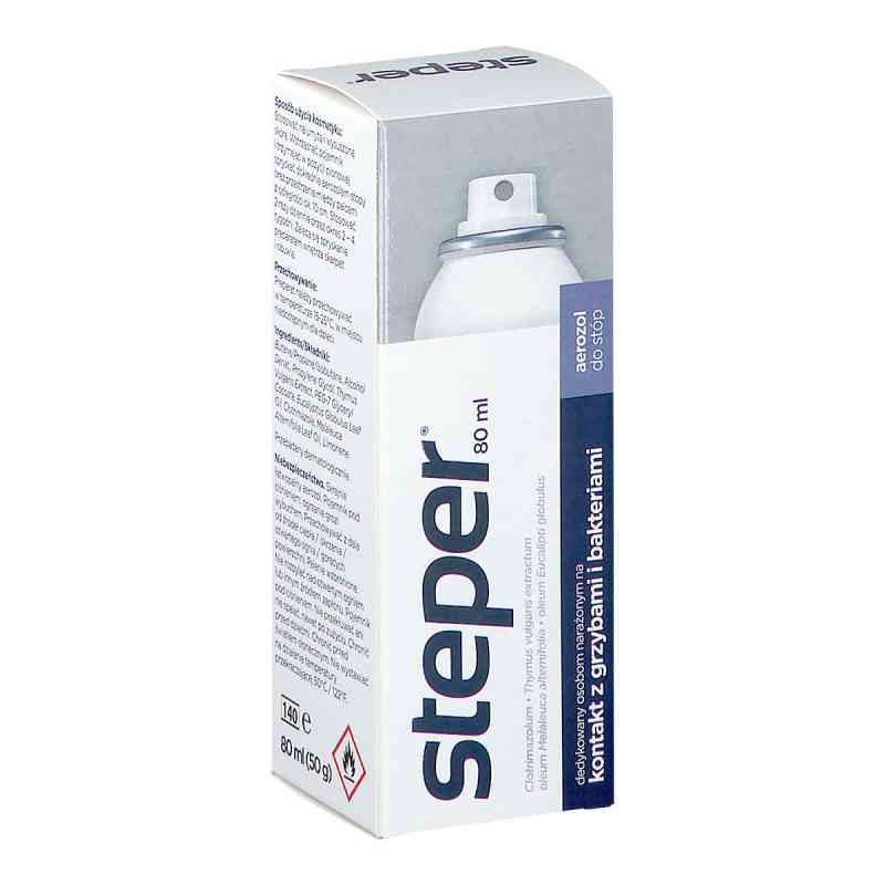 STEPER Aerozol d/stóp 80 ml od AFLOFARM FABRYKA LEKÓW SP.Z O.O. PZN 08301825