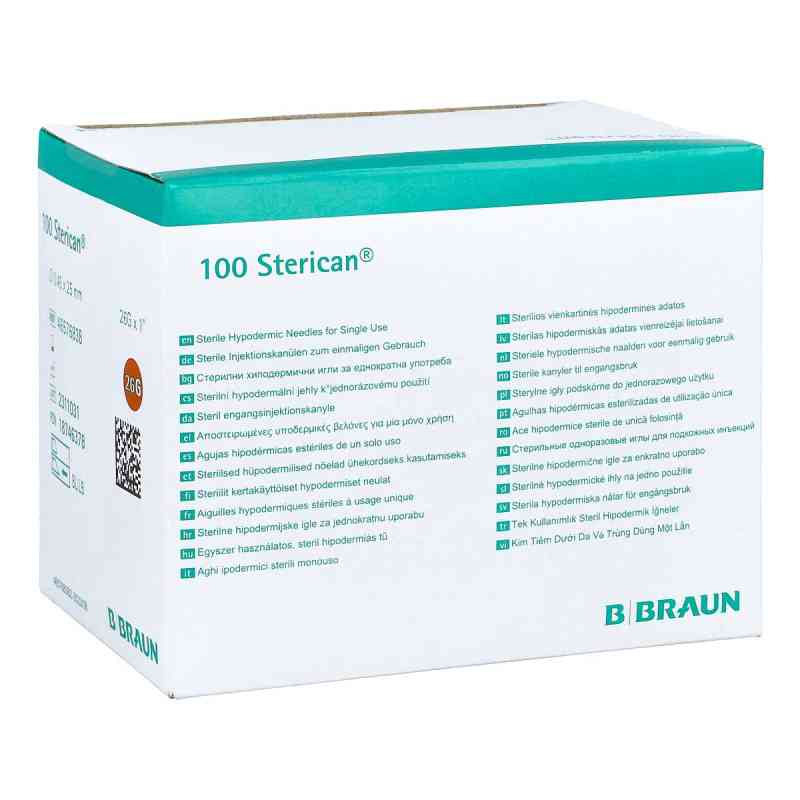 Sterican Einmalkanüle 26 G 25 Mm 100 szt. od B. Braun Melsungen AG PZN 18746378