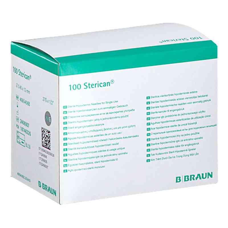 Sterican Einmalkanüle 27 G 12 Mm 100 szt. od B. Braun Melsungen AG PZN 18746326