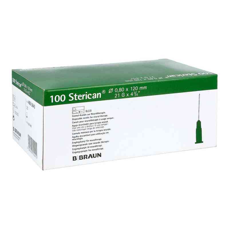 Sterican Kanuelen 21gx4 4/5 0,8x120 mm 100 szt. od B. Braun Melsungen AG PZN 04291448