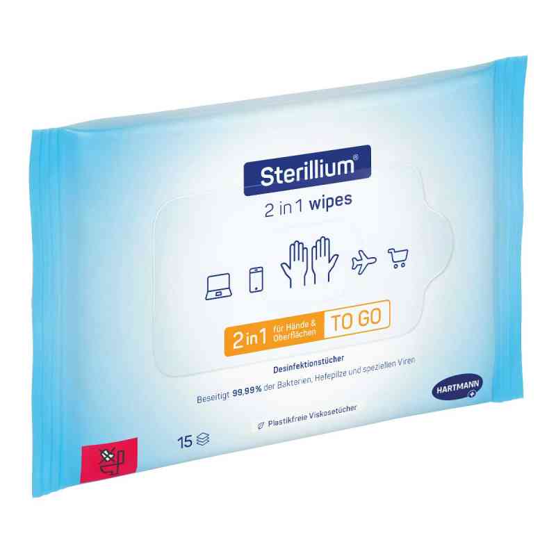 Sterillium 2in1 Chusteczki do dezynfekcji rąk i powierzchni 15 szt. od PAUL HARTMANN AG PZN 18835975