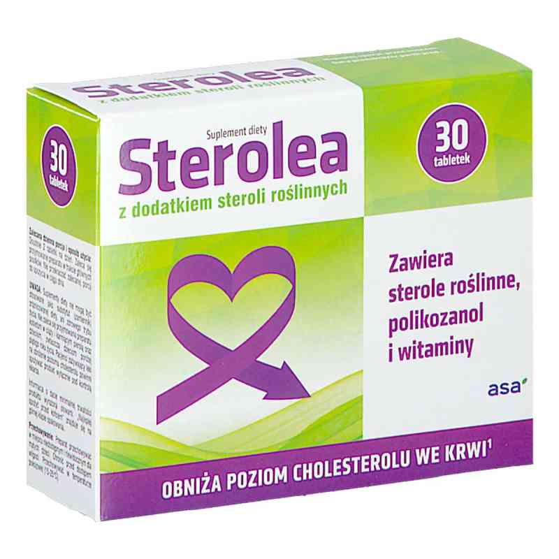 Sterolea tabletki 30  od ASA SP.Z O.O. GŁUBCZYCE PZN 08304316