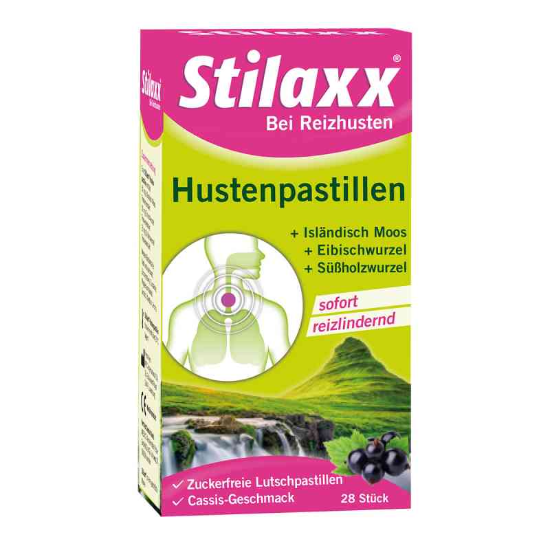 Stilaxx Isländisch Moos pastylki 28 szt. od MEDICE Arzneimittel Pütter GmbH& PZN 14447325