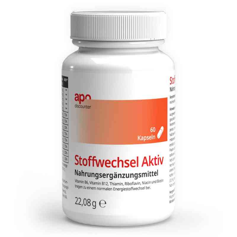 Stoffwechsel Aktiv Kapseln 60 szt. od apo.com Group GmbH PZN 19181062