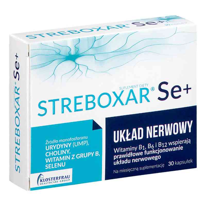 Streboxar Se+ kapsułki 30  od MASTERPHARM PZN 08305497