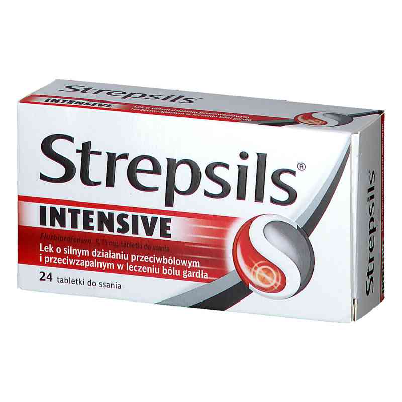 Strepsils Intensive tabletki do ssania 24  od RECKITT BANCKISER HEALTH CARE INTERNATIONAL PZN 08300451