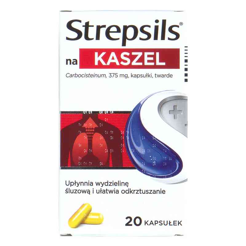 Strepsils na kaszel 20  od ALKALOID-INT D O.O. PZN 08305905