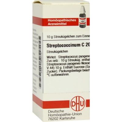 Streptococcinum C 200 Globuli 10 g od DHU-Arzneimittel GmbH & Co. KG PZN 07460012