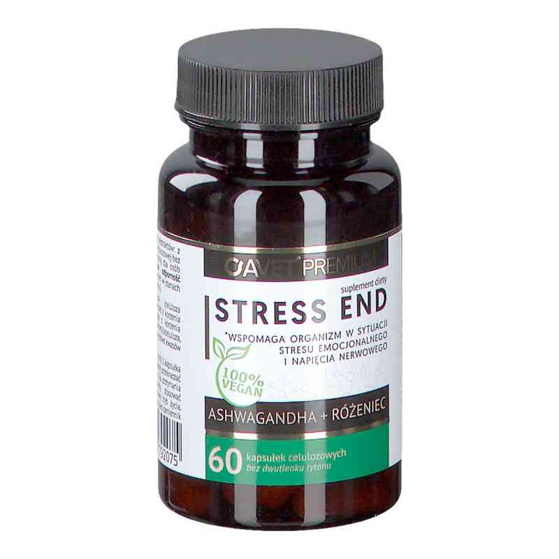 Stress End Ashwagadha + Różeniec kapsułki 60  od AVET PHARMA SP. Z.O.O. PZN 08302010