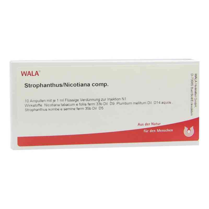 Strophanthus/ Nicotian Comp. ampułki do iniekcji 10X1 ml od WALA Heilmittel GmbH PZN 01752245