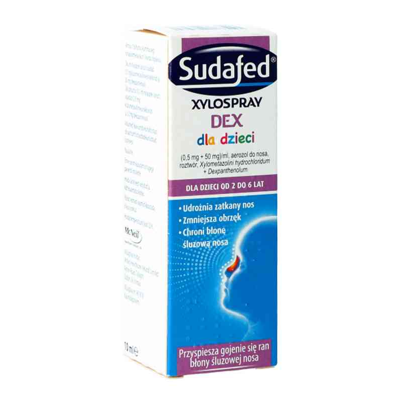 Sudafed Xylospray DEX dla dzieci 10 ml od FAMAR HEALTH CARE SERVICES MADRI PZN 08300677