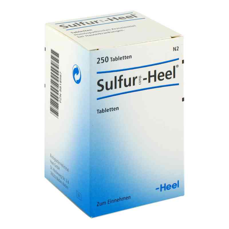 Sulfur Comp. Heel tabletki 250 szt. od Biologische Heilmittel Heel GmbH PZN 08818987
