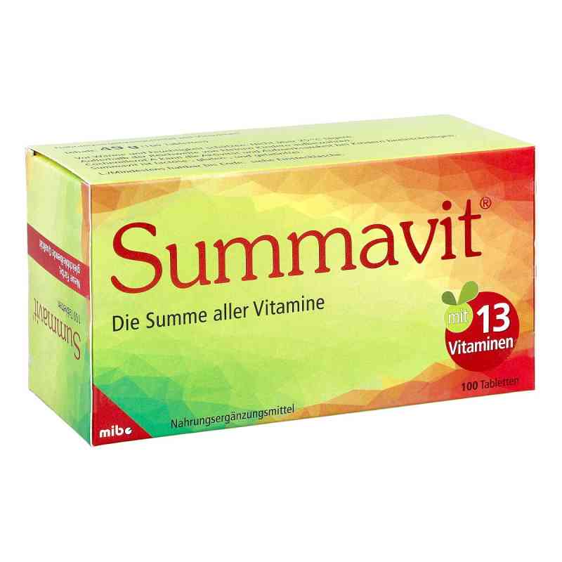 Summavit Tabletten 100 szt. od MIBE GmbH Arzneimittel PZN 11139882