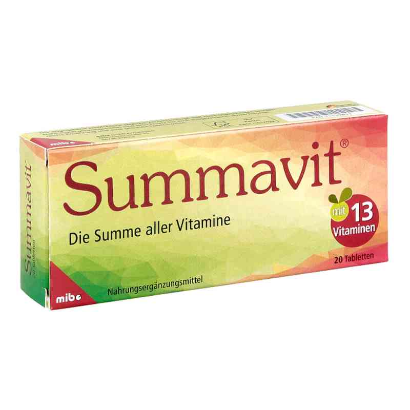 Summavit Tabletten 20 szt. od MIBE GmbH Arzneimittel PZN 11139853