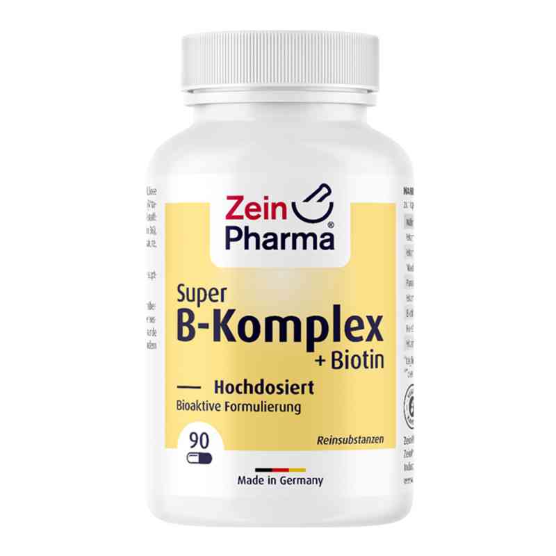 Super B-komplex+biotin Zeinpharma Kapseln 90 szt. od ZeinPharma Germany GmbH PZN 14327868