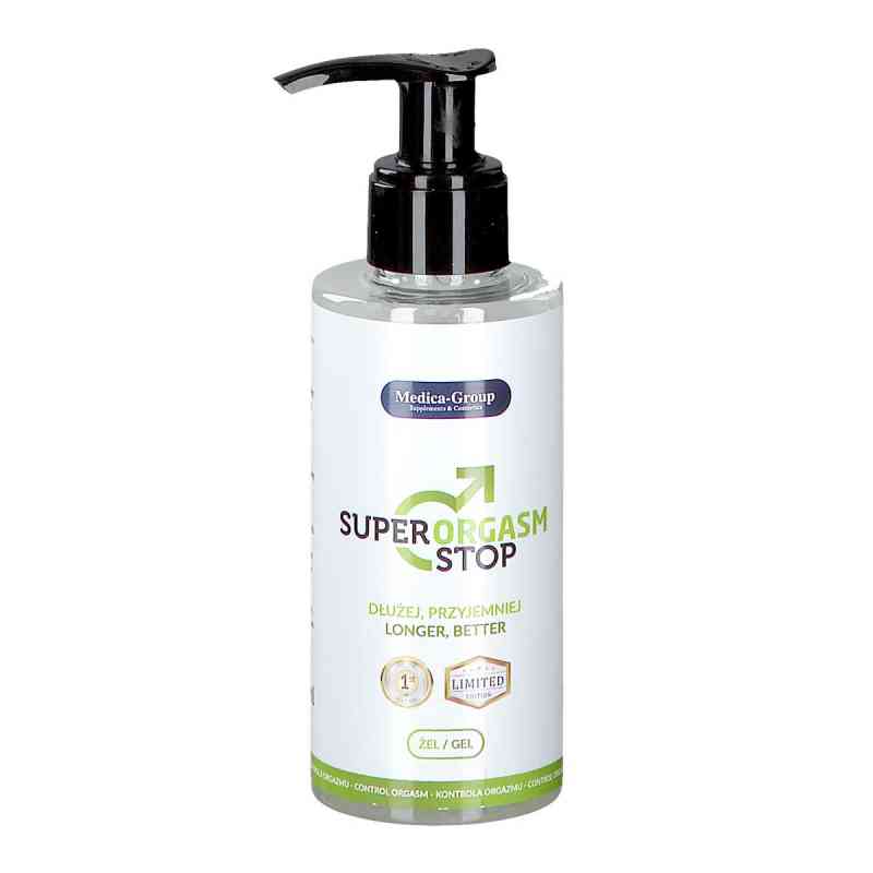 SUPER ORGASM STOP Żel na opóźnienie wytrysku 150 ml od MEDICA-GROUP SP. Z O.O. PZN 08301432