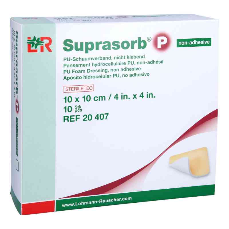 Suprasorb P Pu-schaumv.10x10 cm nicht klebend 10 szt. od ToRa Pharma GmbH PZN 11531290
