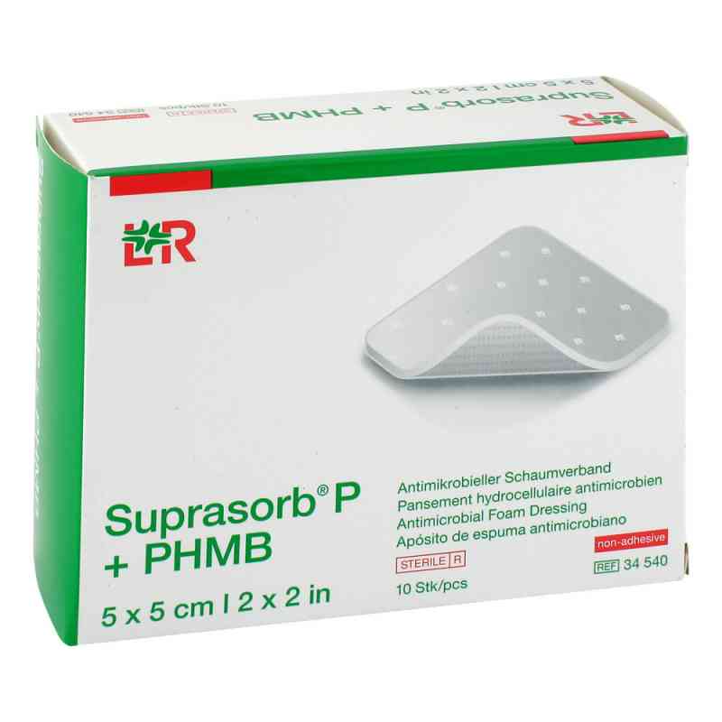 Suprasorb P+phmb Schaumverband 5x5 cm 10 szt. od Lohmann & Rauscher GmbH & Co.KG PZN 11596786