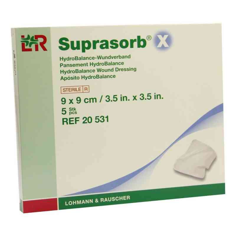 Suprasorb X Hydrobalance Wundverb.9x9cm 5 szt. od Lohmann & Rauscher GmbH & Co.KG PZN 03126807