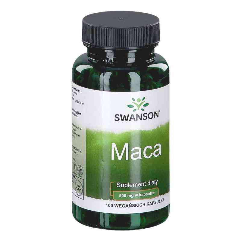 Swanson Maca 500 mg kapsułki 100  od SWANSON HEALTH PRODUCTS PZN 08306121