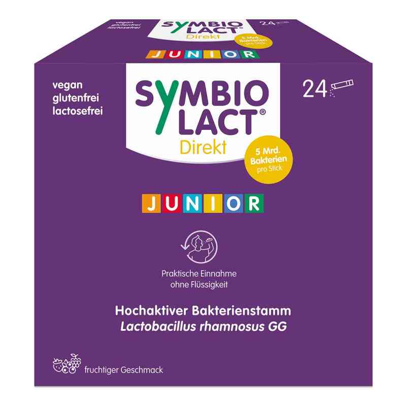 Symbiolact Direkt Junior Pulver Sticks 24X1 g od Klinge Pharma GmbH PZN 19714222