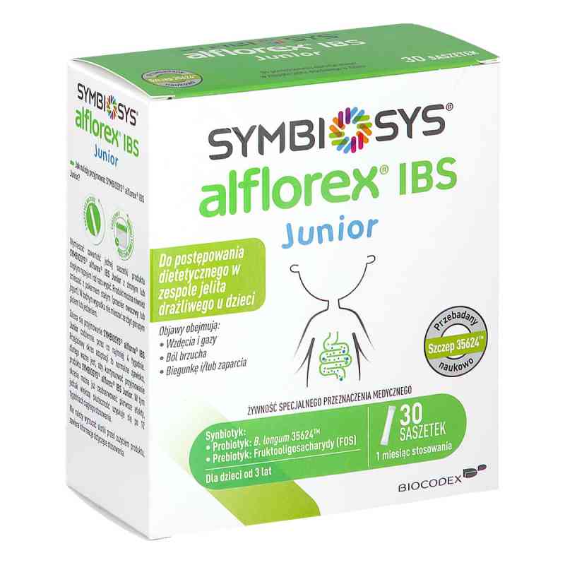 Symbiosys Alflorex IBS Junior saszetki 30  od BIOCODEX PZN 08306355