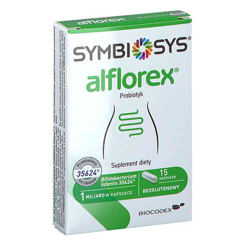 Symbiosys Alflorex kapsułki 15  od BIOCODEX PZN 08304148