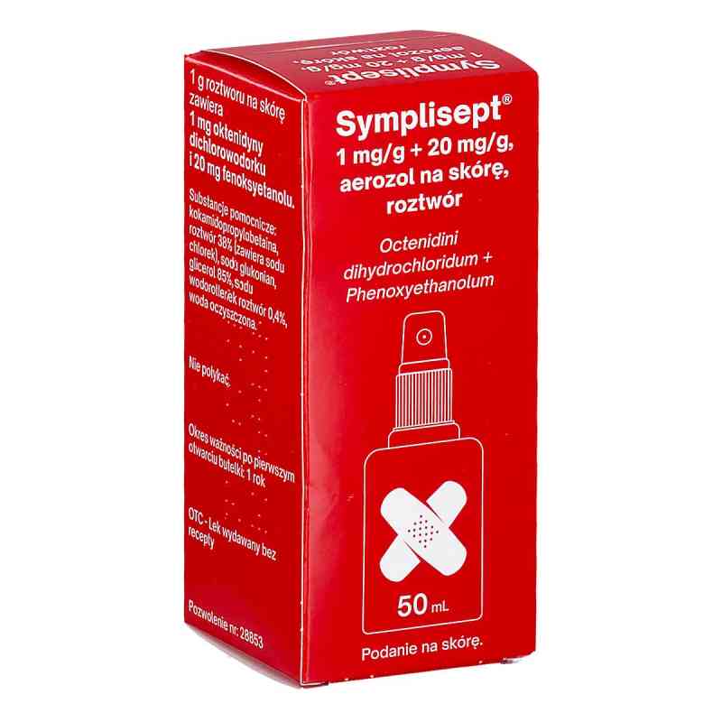 Symplisept 50 ml od DR. AUGUST WOLFF GMBH & CO. KG ARZNEIMITTEL PZN 08306405