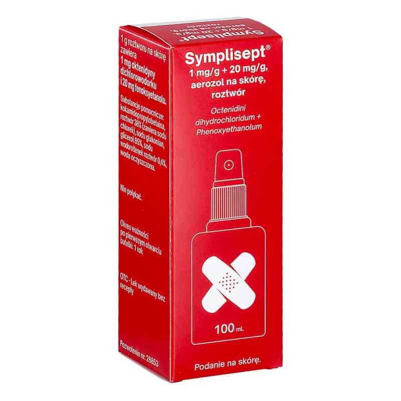 Symplisept spray 100 ml od DR. AUGUST WOLFF GMBH & CO. KG ARZNEIMITTEL PZN 08306403