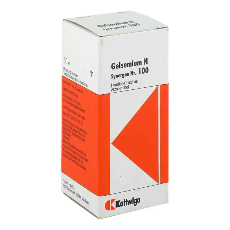 Synergon 100 Gelsemium N Tropfen 50 ml od Kattwiga Arzneimittel GmbH PZN 03575178