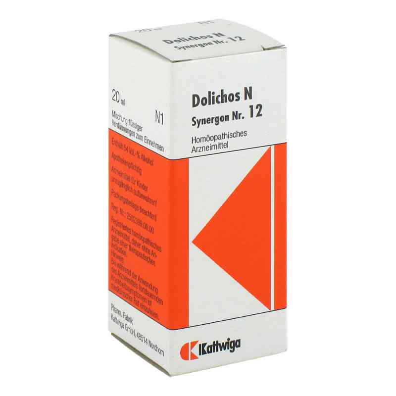 Synergon 12 Dolichos N Tropfen 20 ml od Kattwiga Arzneimittel GmbH PZN 04323562