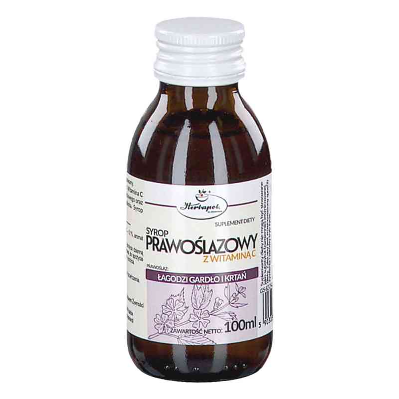 Syrop Prawoślazowy z witaminą C 100 ml od KRAKOWSKIE ZAKŁADY ZIELARSKIE 