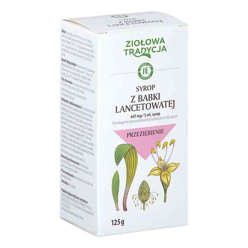 Syrop z babki lancetowatej Ziołowa Tradycja 125 g od PRZEDSIĘBIORSTWO PRODUKCJI FARMACEUTYCZNEJ HASCO-L PZN 08302098