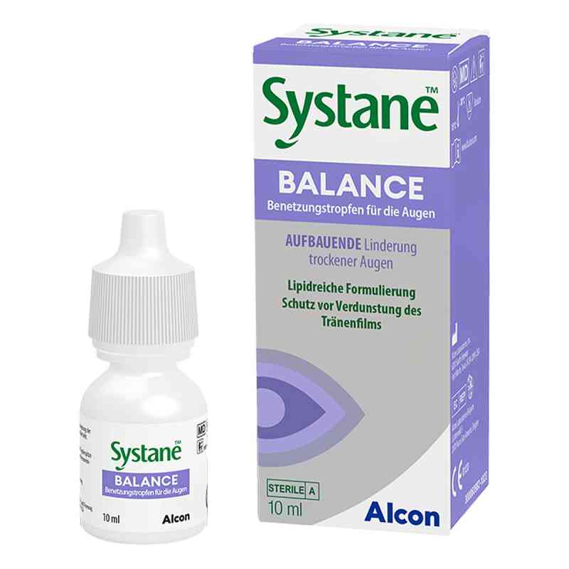 Systane Balance krople do oczu 10 ml od Alcon Deutschland GmbH PZN 07607538