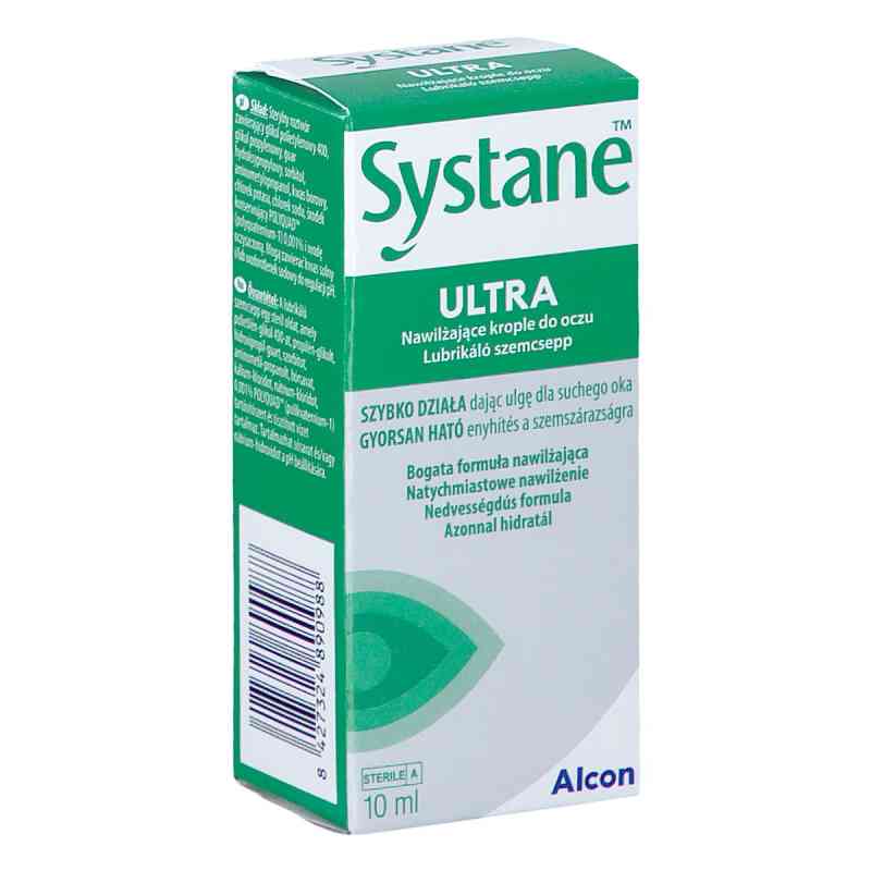 Systane Ultra krople do oczu 10 ml od ALCON LABORATORIES INC.TEXAS PZN 08300378