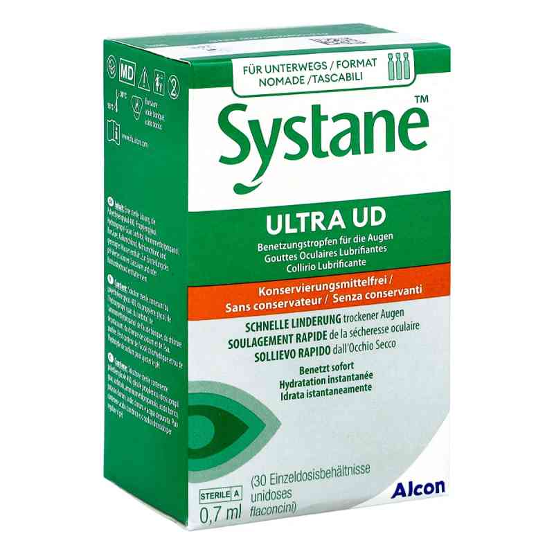 Systane Ultra Ud Benetzungstropfen fuer Augen 30X0.7 ml od Alcon Pharma GmbH PZN 05541344