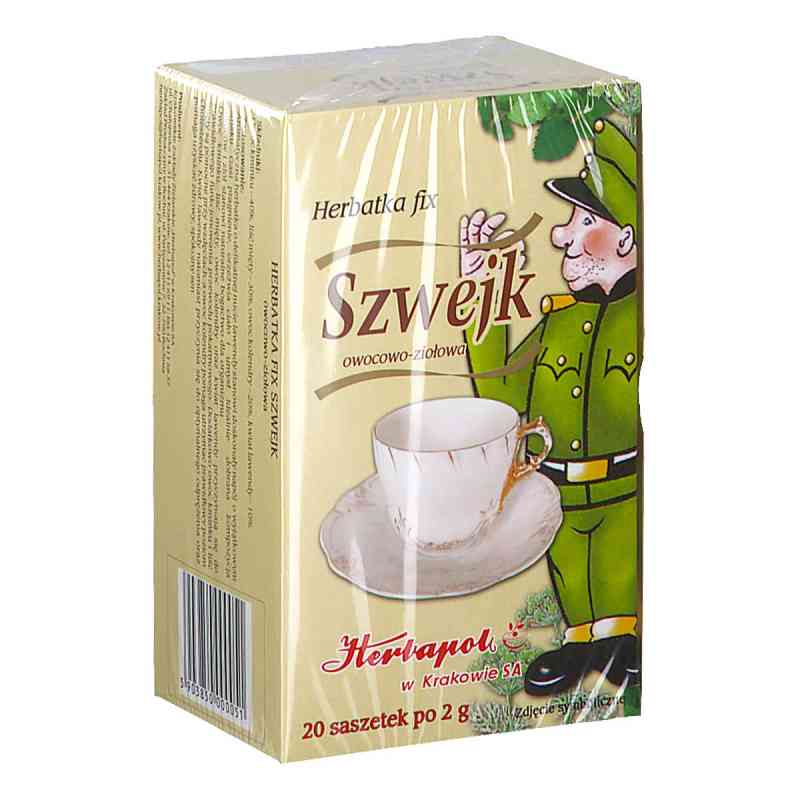 Szwejk Herbata fix owocowo-ziołowa 20  od KRAKOWSKIE ZAKŁADY ZIELARSKIE 