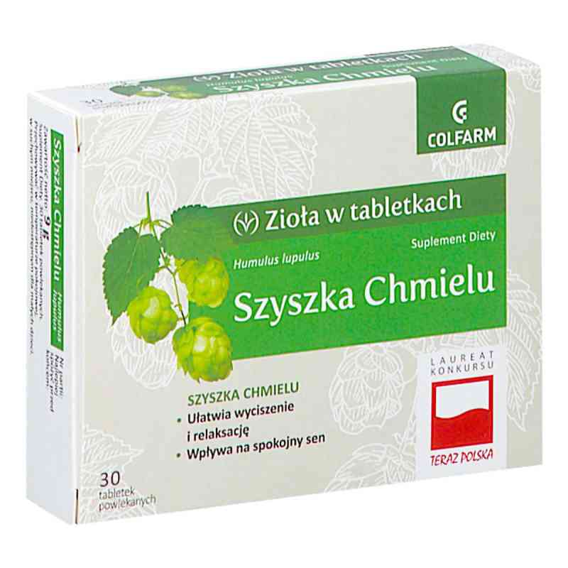 Szyszka Chmielu tabletki 30  od ZAKŁADY FARM. COLFARM PZN 08304566