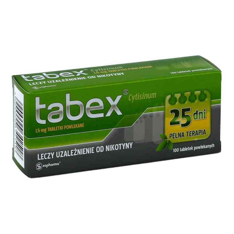 Tabex 1,5 mg tabletki powlekane 100  od  PZN 08300273