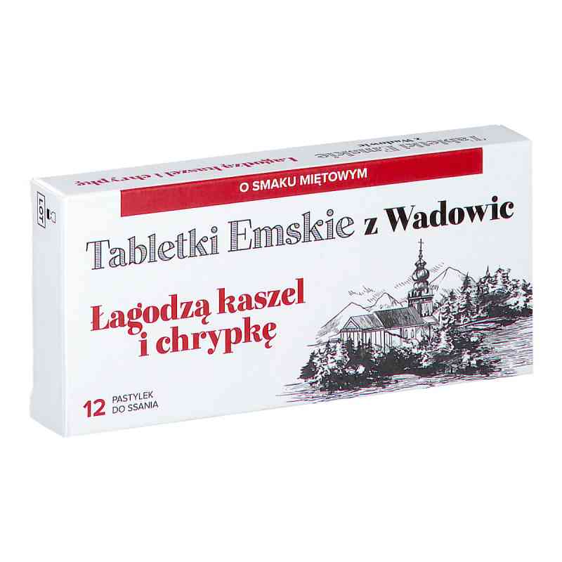 Tabletki Emskie z Wadowic 12  od POLSKI LEK  PZN 08301223