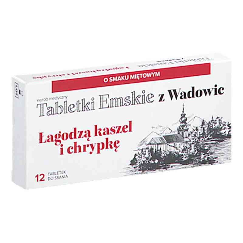 Tabletki Emskie Z Wadowic 12  od POLSKI LEK DYSTRYBUCJA SP.Z O.O. PZN 08305199