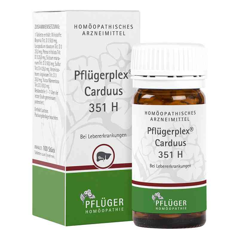 Tabletki Pflügerplex Carduus 351 H 100 szt. od Homöopathisches Laboratorium Alexander Pflüger Gmb PZN 00895474