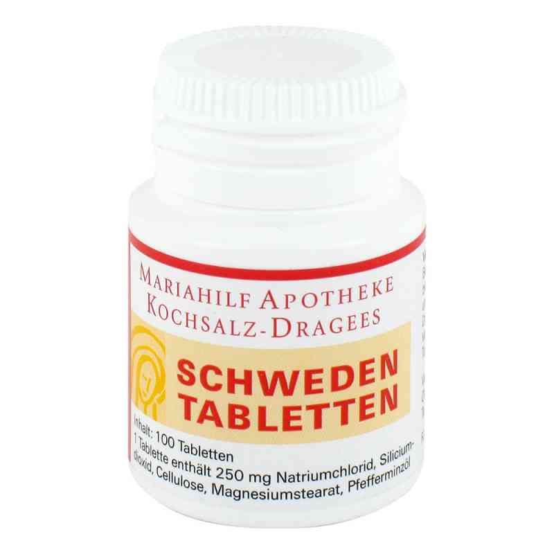 Tabletki Szwedzkie z solą kuchenną 0,25 g 100 szt. od kolbpharma GmbH PZN 06199480